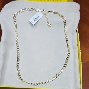 New Kendra Scott Ronnue Gold Link Chain